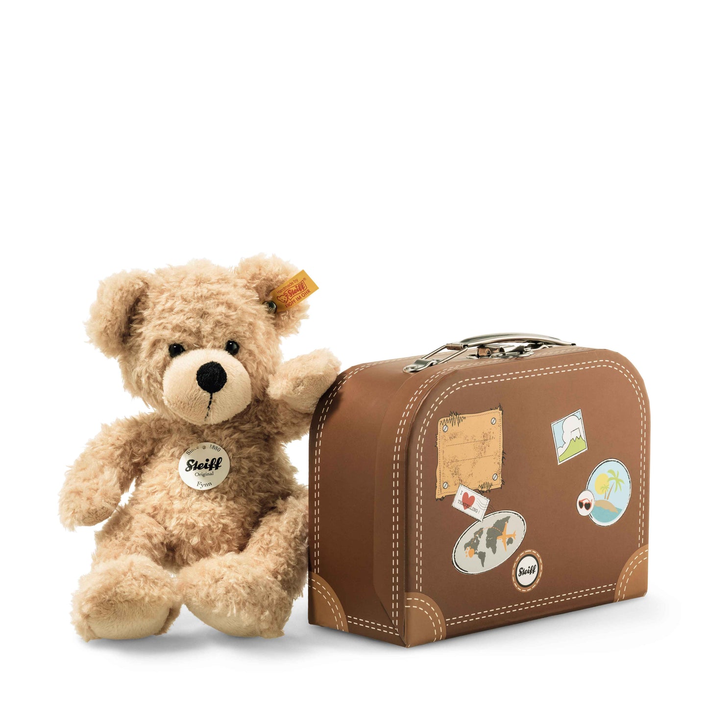 Steiff Fynn Teddy Bear In Suitcase