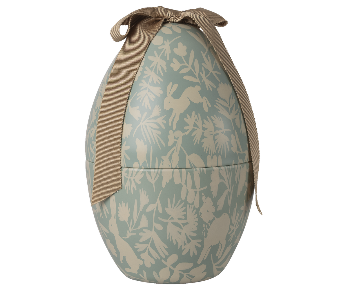 Maileg Easter egg, Medium - Dusty blue