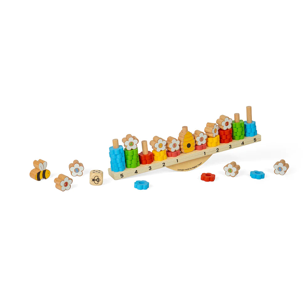 Bigjigs Wooden Bee Balanced Game