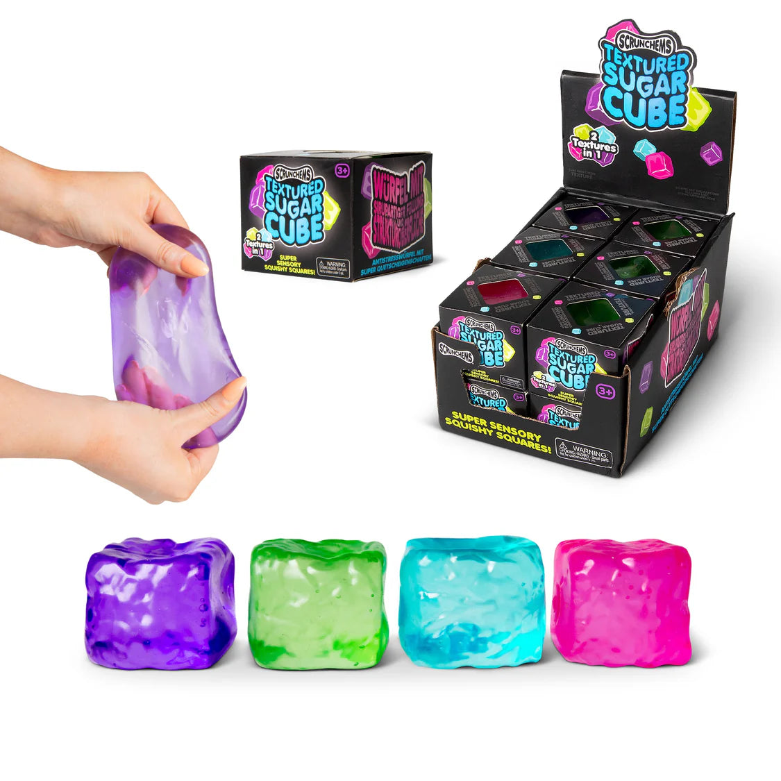 Scrunchems Textured Sugar Cube