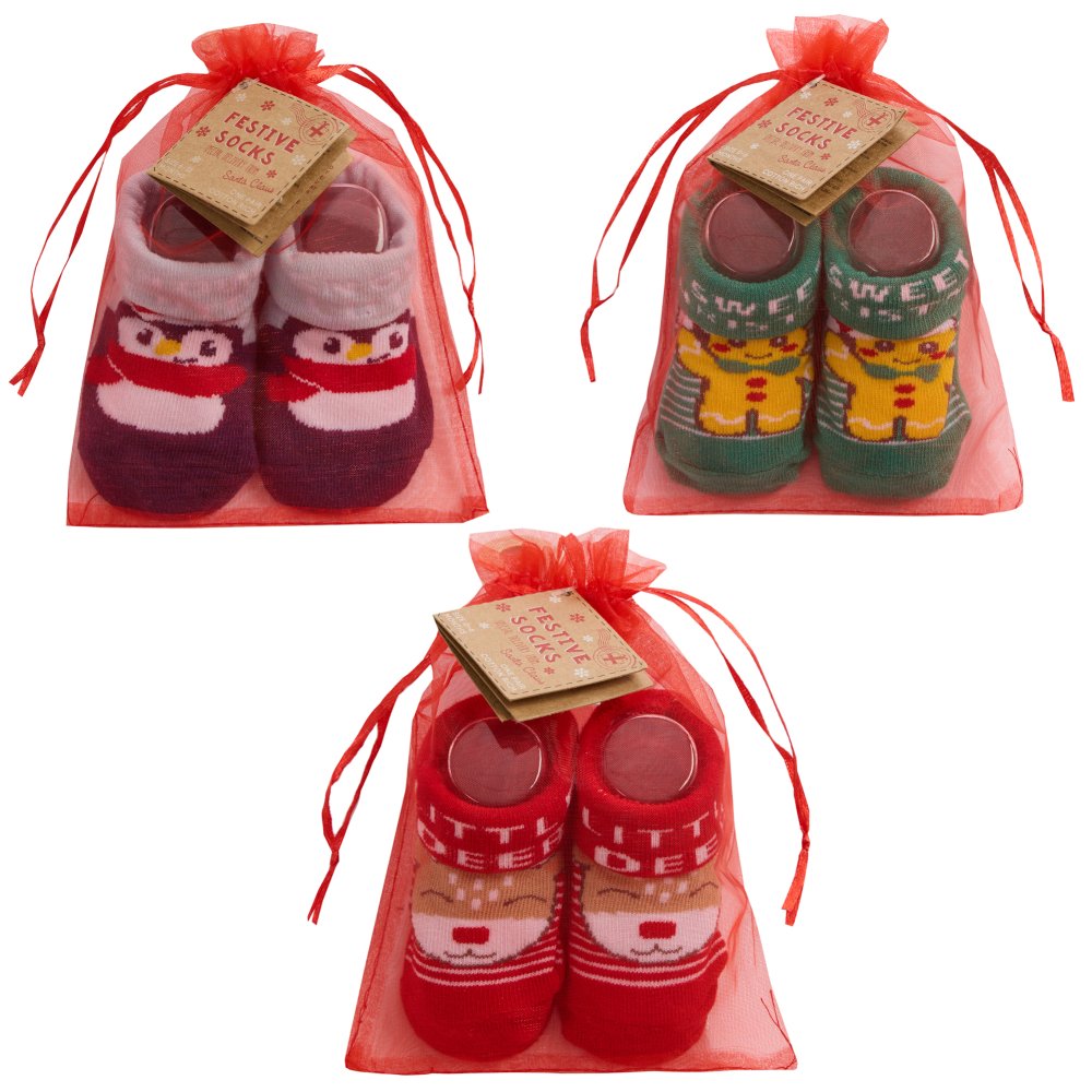 Baby Christmas Socks