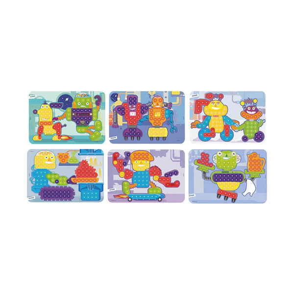 Miniland Eco Pegs 15mm Bright Set - 150 Pieces