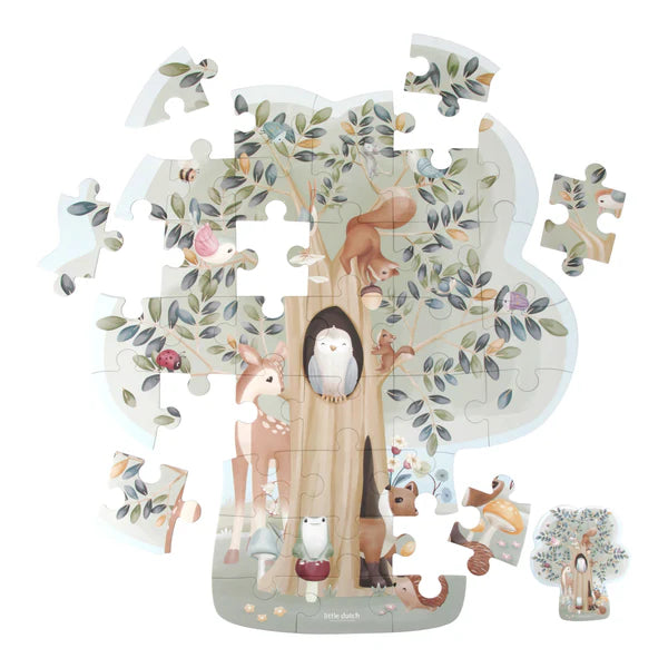 Little Dutch Floor puzzle - Forest Friends