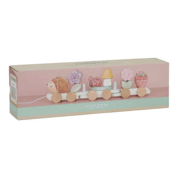 Little Dutch Stacking Train hedgehog - Fairy Garden