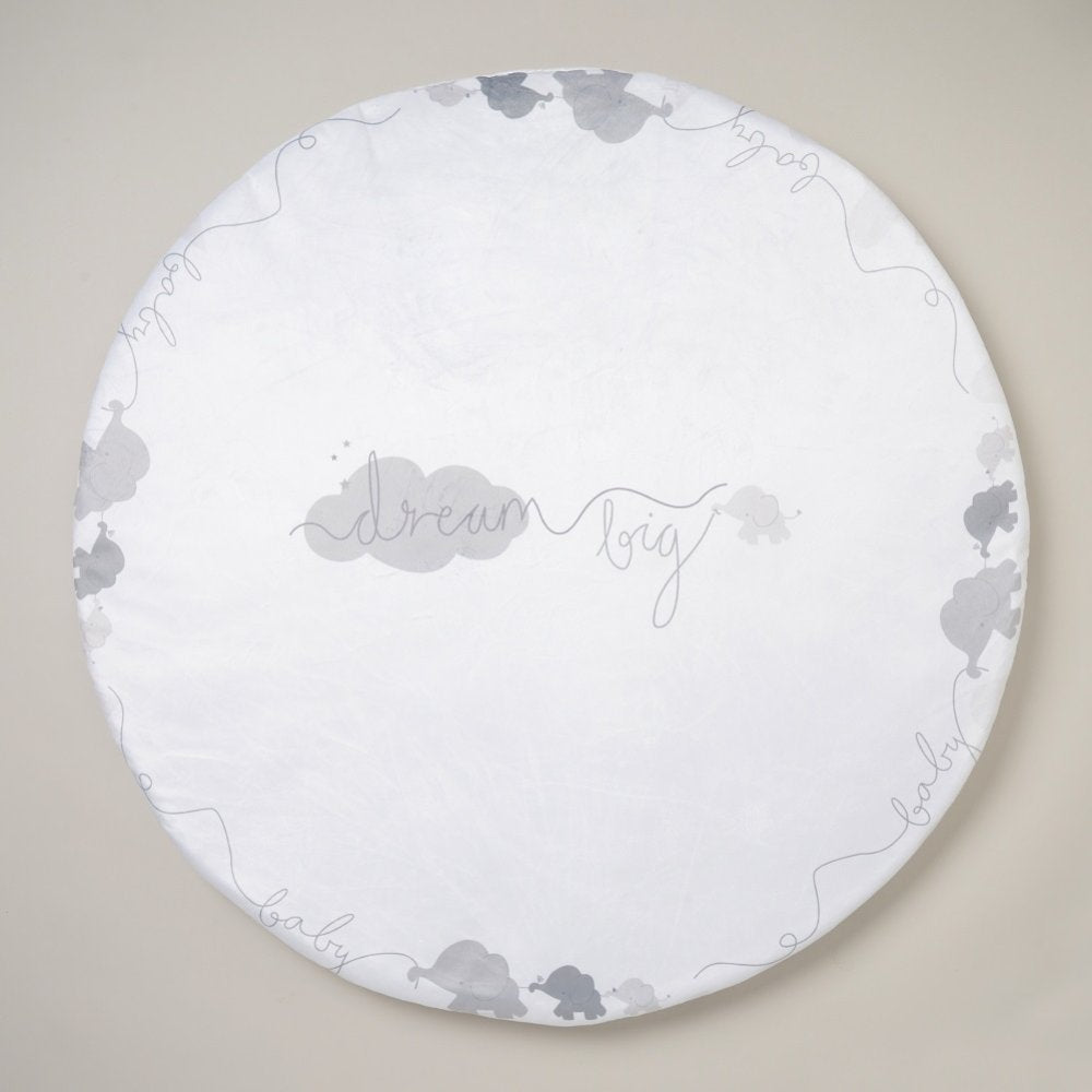 Dream Big Elephants Reversible Play Mat