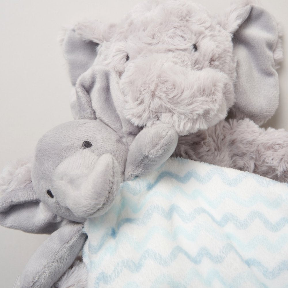 Baby Elephant Plush Toy & Comforter Set