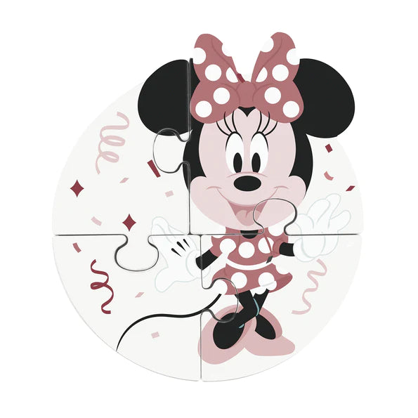 Disney 100 Minnie Mouse Wooden Baby Puzzle