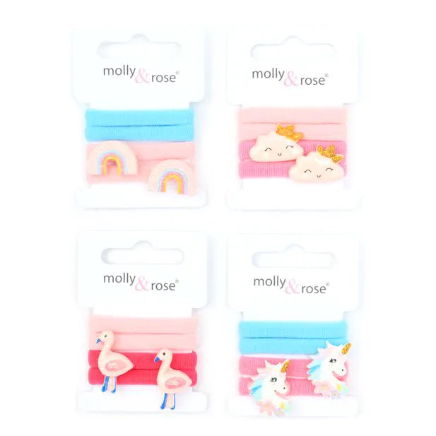 Motif And Plain Jersey Elastics