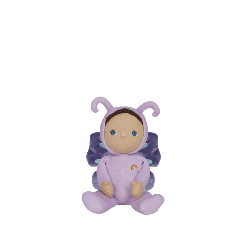 Olli Ella Dinky Dinkum Dolls - Betty Butterfly - Purple