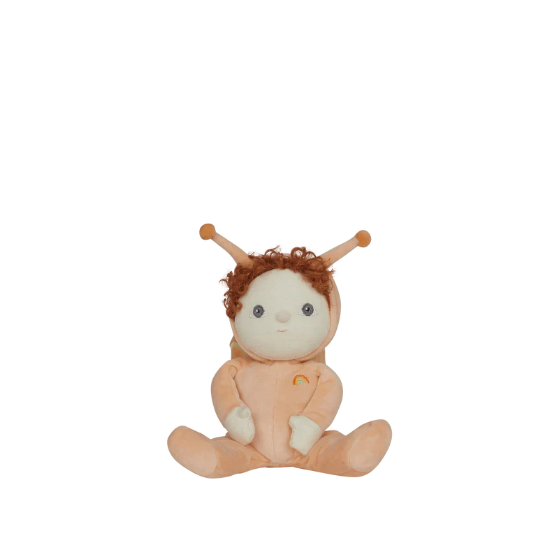 Olli Ella Dinky Dinkum Dolls - Scottie Snail - Orange