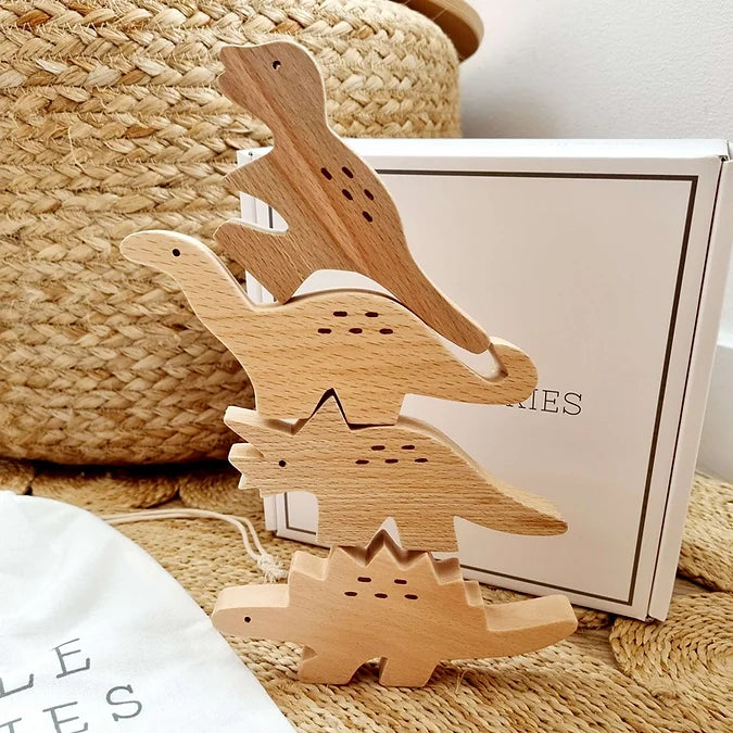 Little Stories Raw Dino Discovery Set Wooden Play Set