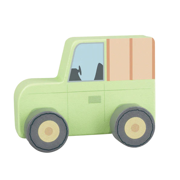 Orange Tree Toys Farm Wooden 4x4 First Push Toy