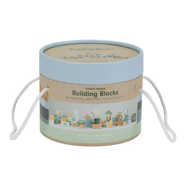 Little Dutch Building Blocks- Forest Friends