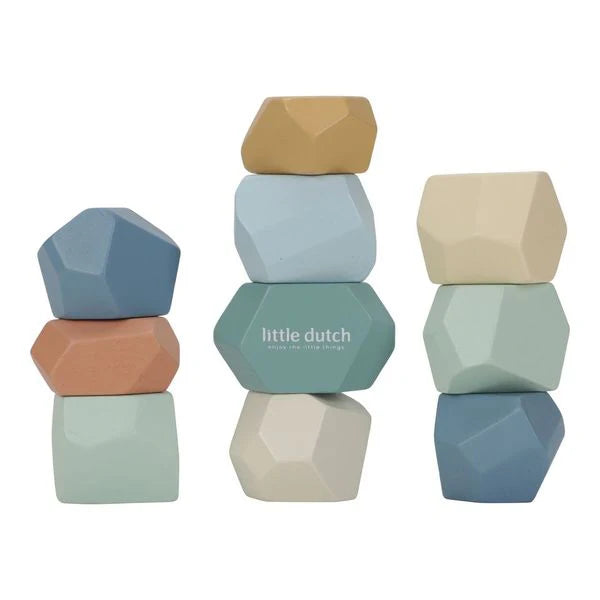 Little Dutch Wooden Stacking Stones