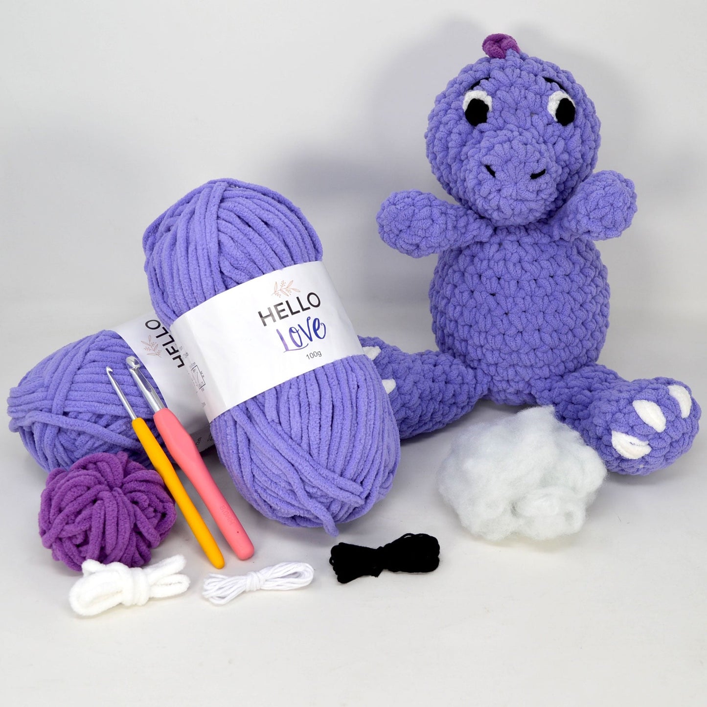 Stan Can - Dinosaur - Wendy Apatosaurus Crochet Kit