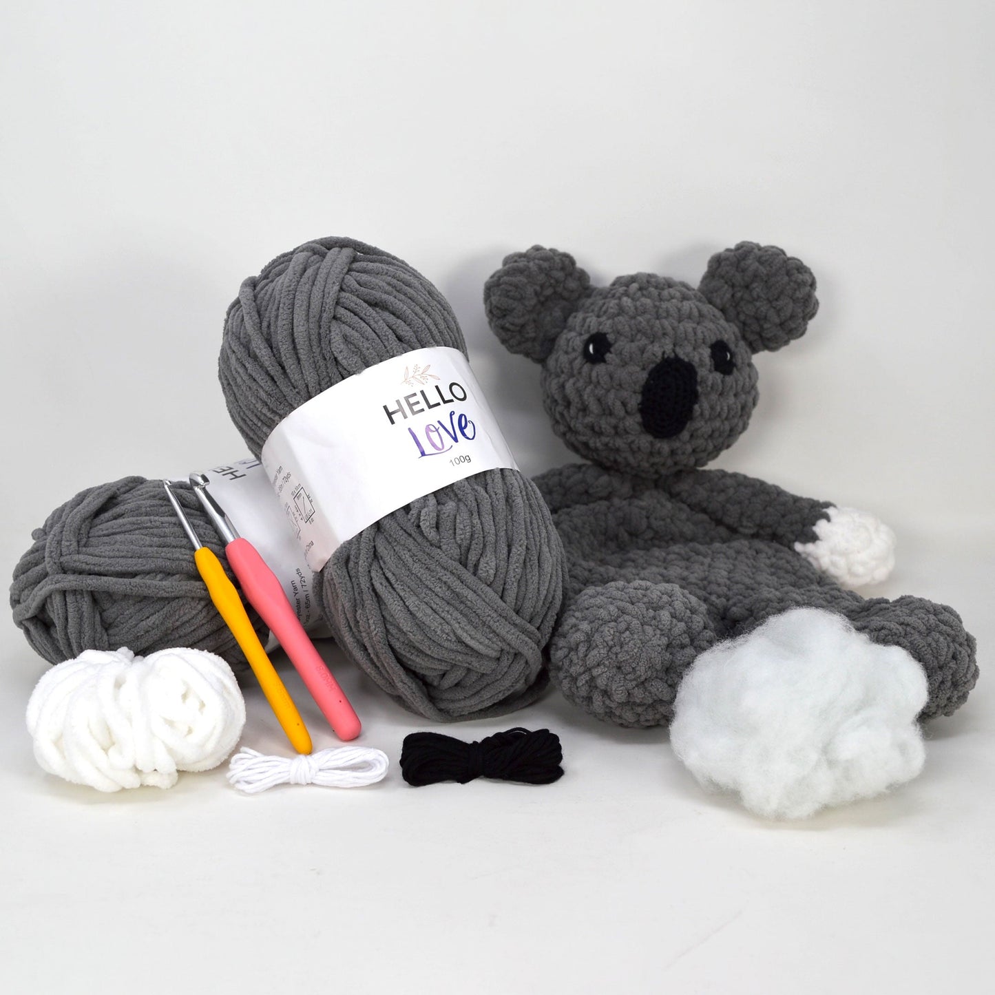 Stan Can - Snuggle Buddies - Kenny Koala Crochet Kit
