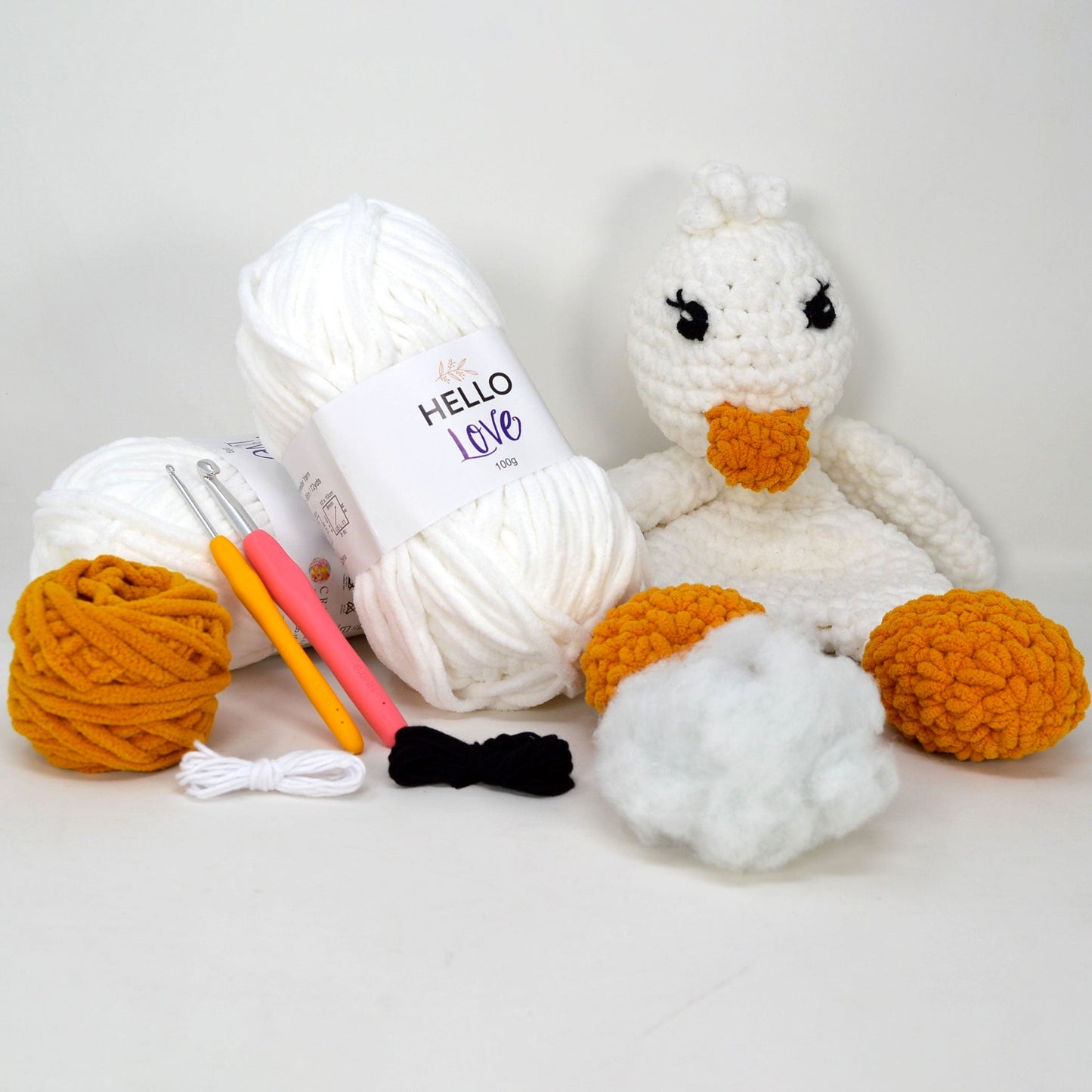 Stan Can - Snuggle Buddies - Dotty Duck Crochet Kits