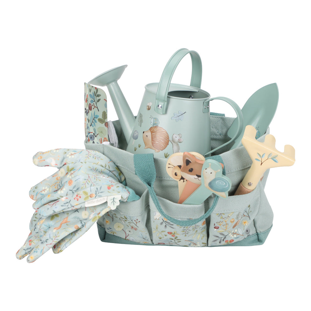 Little Dutch Garden gift set 10-piece - Forest Friends