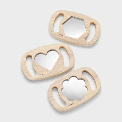 Tickit Easy Hold Shape Mirrors - Pk3