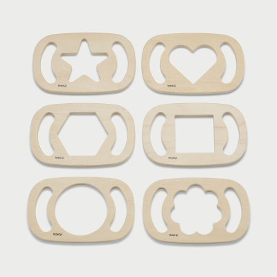 Tickit Easy Hold Shape Viewers - Pk6