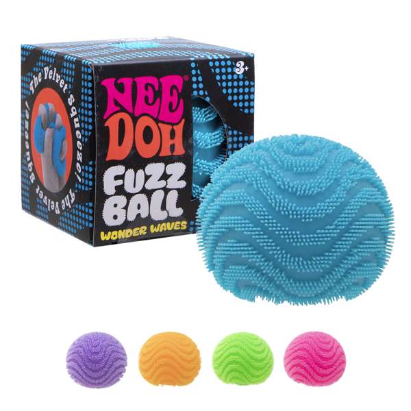 Needoh Fuzz Ball Wonder Waves 1 Supplied