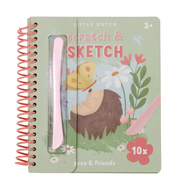 Little Dutch Scratch book - Rosa & Friends