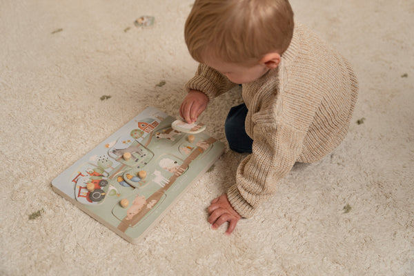 Little Dutch Wooden Farm Sound Puzzle