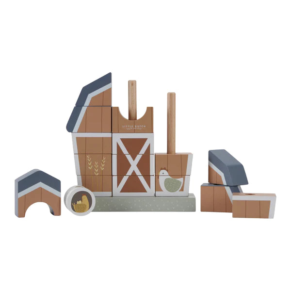 Little Dutch Wooden Farm House Stacker Little Farm Range