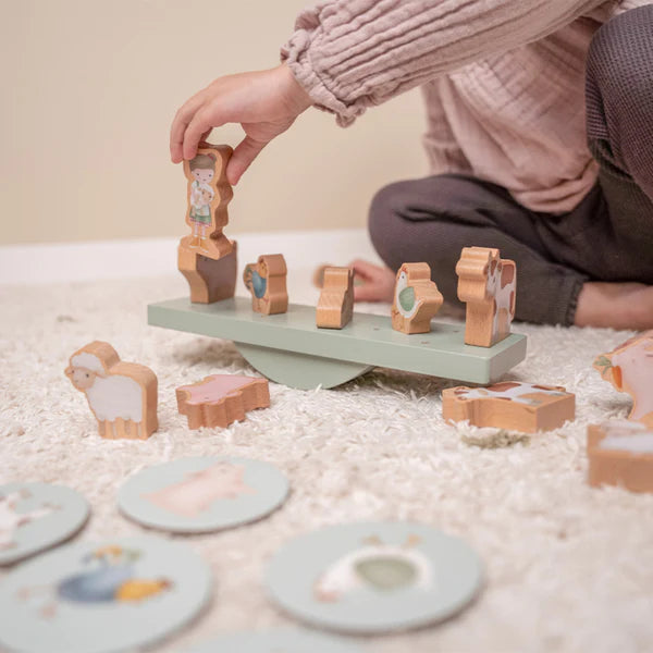 Little Dutch Farm Wooden Balance Game