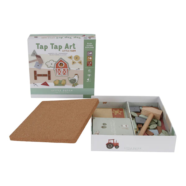 Little Dutch Tap Tap Art Set - Little Farm