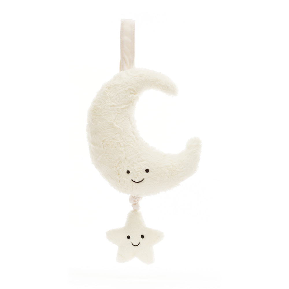Jellycat Baby Amuseables Moon Musical Pull Down Toy