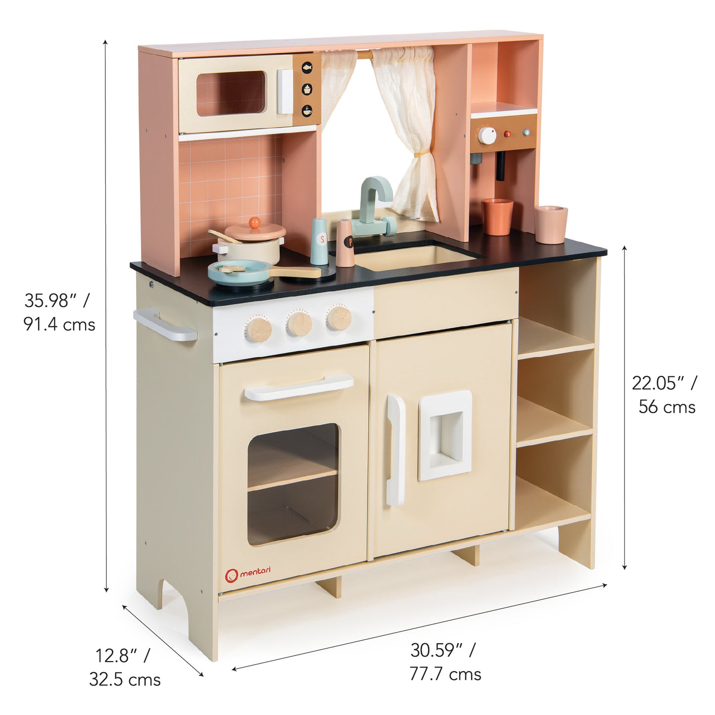 Mentari Cream Play Kitchen
