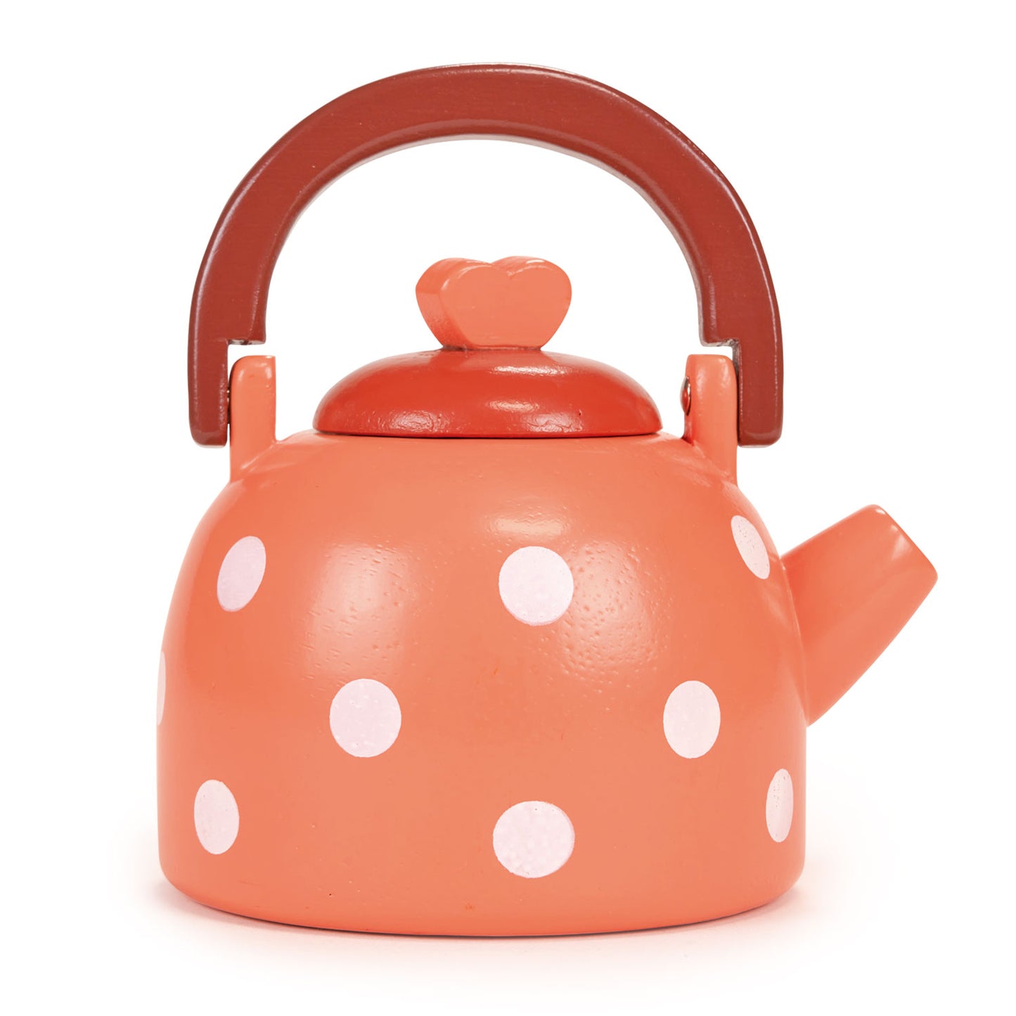 Dotty Wooden Kettle by Mentari