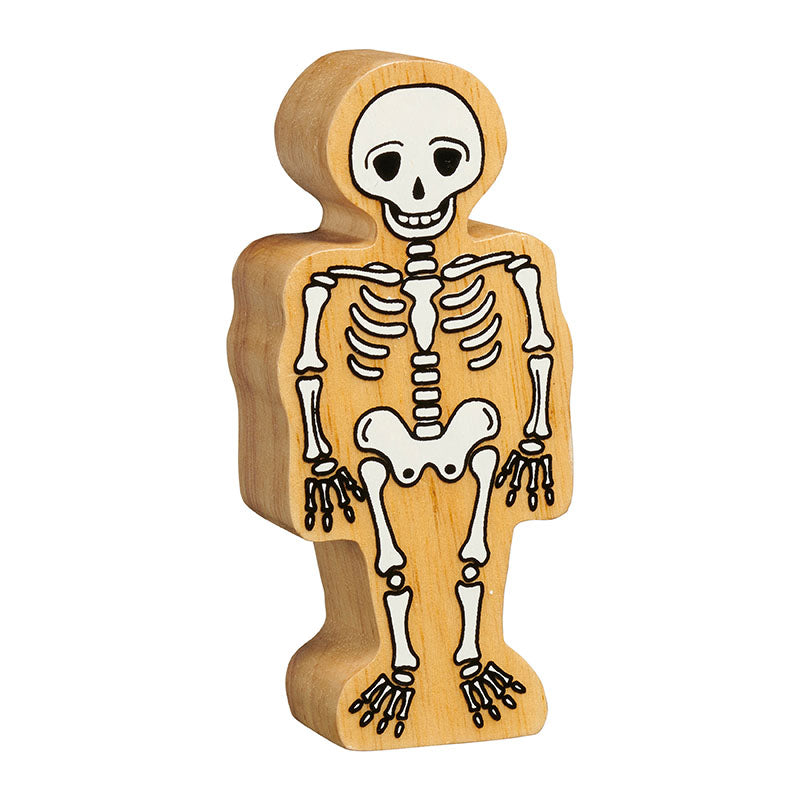 Lanka Kade Wooden White Skeleton Toy