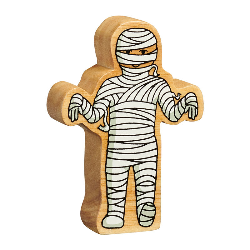 Lanka Kade Wooden White Mummy Toy