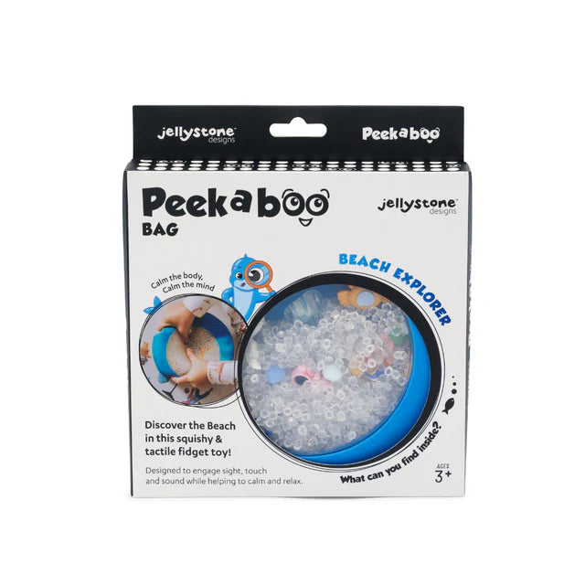 Jellystone Designs Peek-a-Boo Sensory Bag - Space