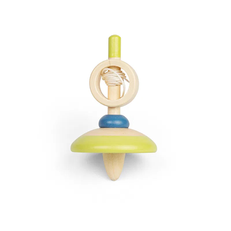 Bigjigs Pull String Spinning Top 1 Supplied