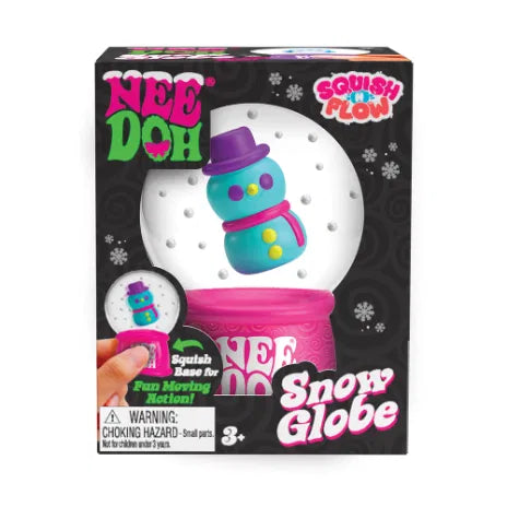 Needoh Squish N Flow Snow Globe Needoh