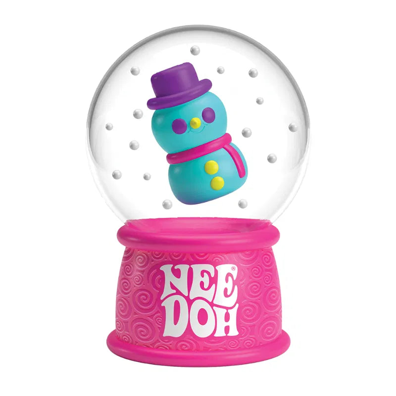 Needoh Squish N Flow Snow Globe Needoh
