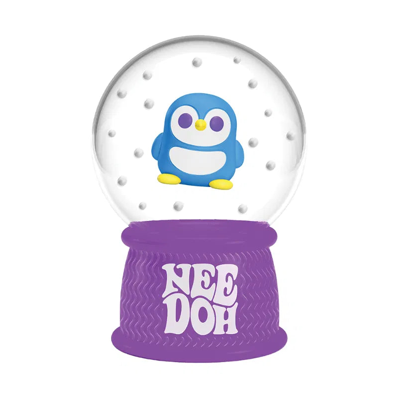 Needoh Squish N Flow Snow Globe Needoh