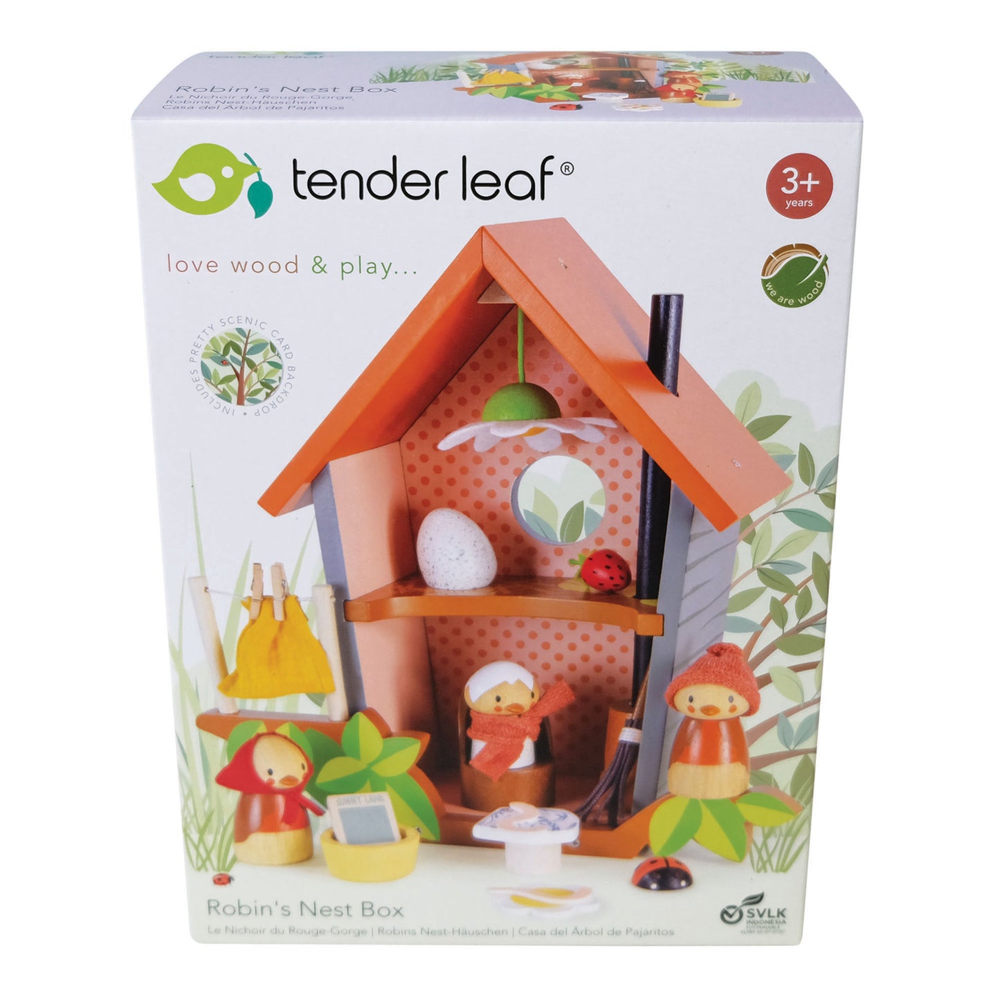 Tenderleaf Merrywood Tales Robin's Nest Box