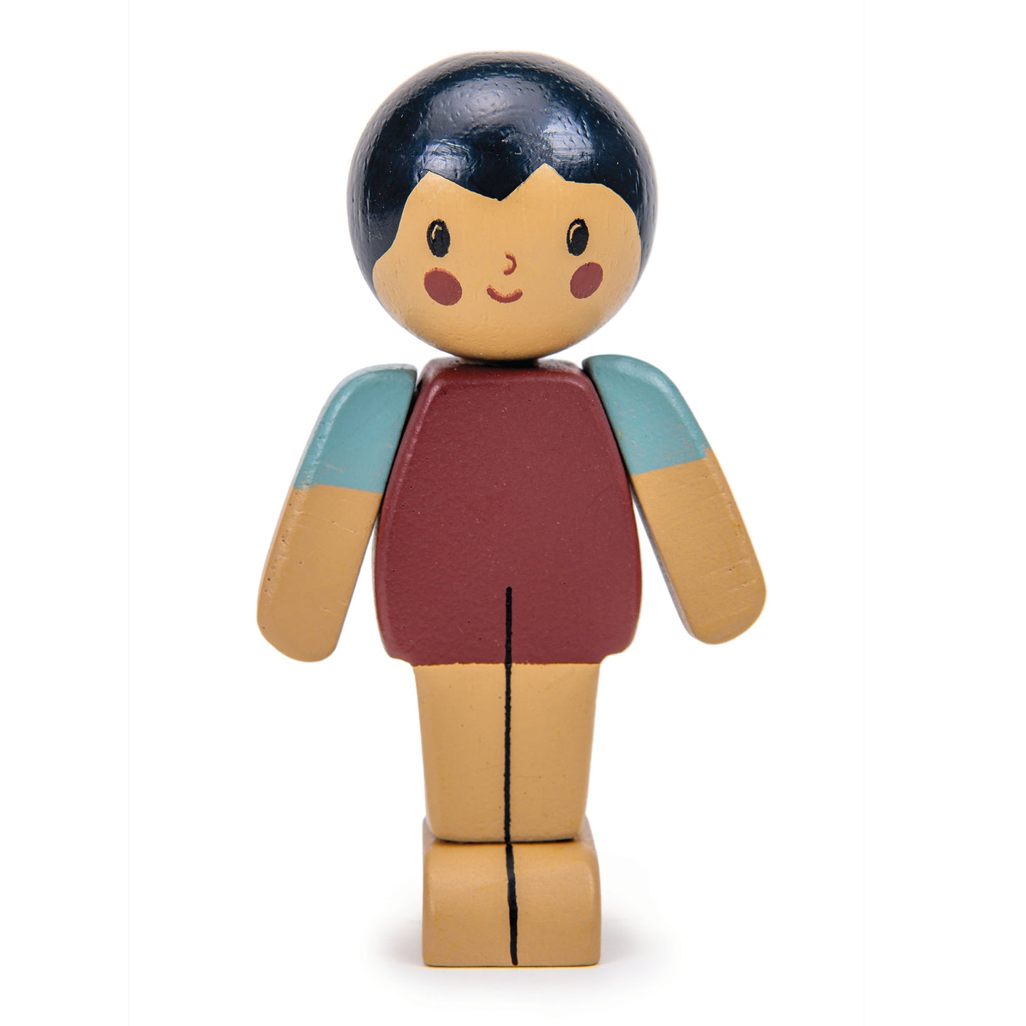 We are family - Almond Wooden Dolls