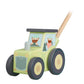 Orange Tree Toys Wooden Tractor Boxed Push Along