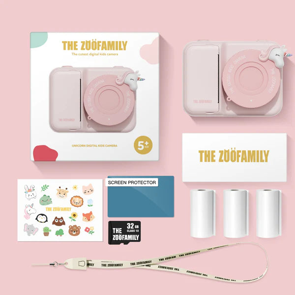 Zoo Family Print - Unicorn Camera
