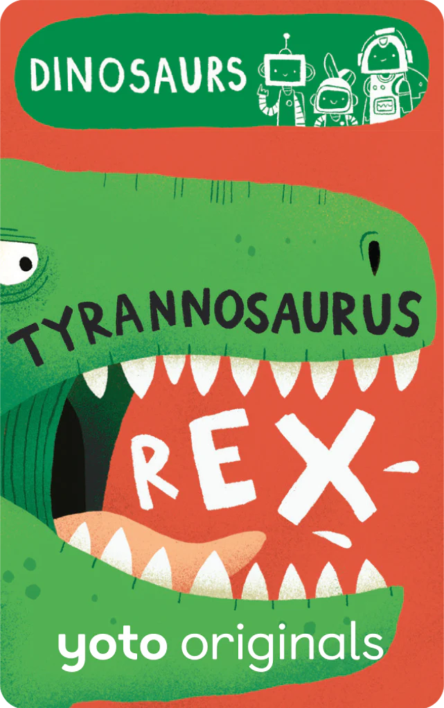 BrainBots: Dinosaurs Yoto Cards