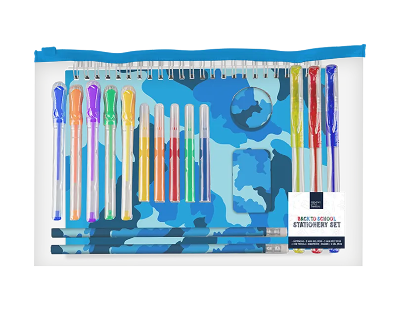 Boys Stationery Set 18pk