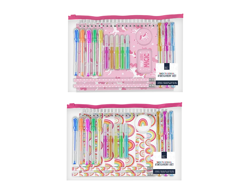 Girls Stationery Set 18pk