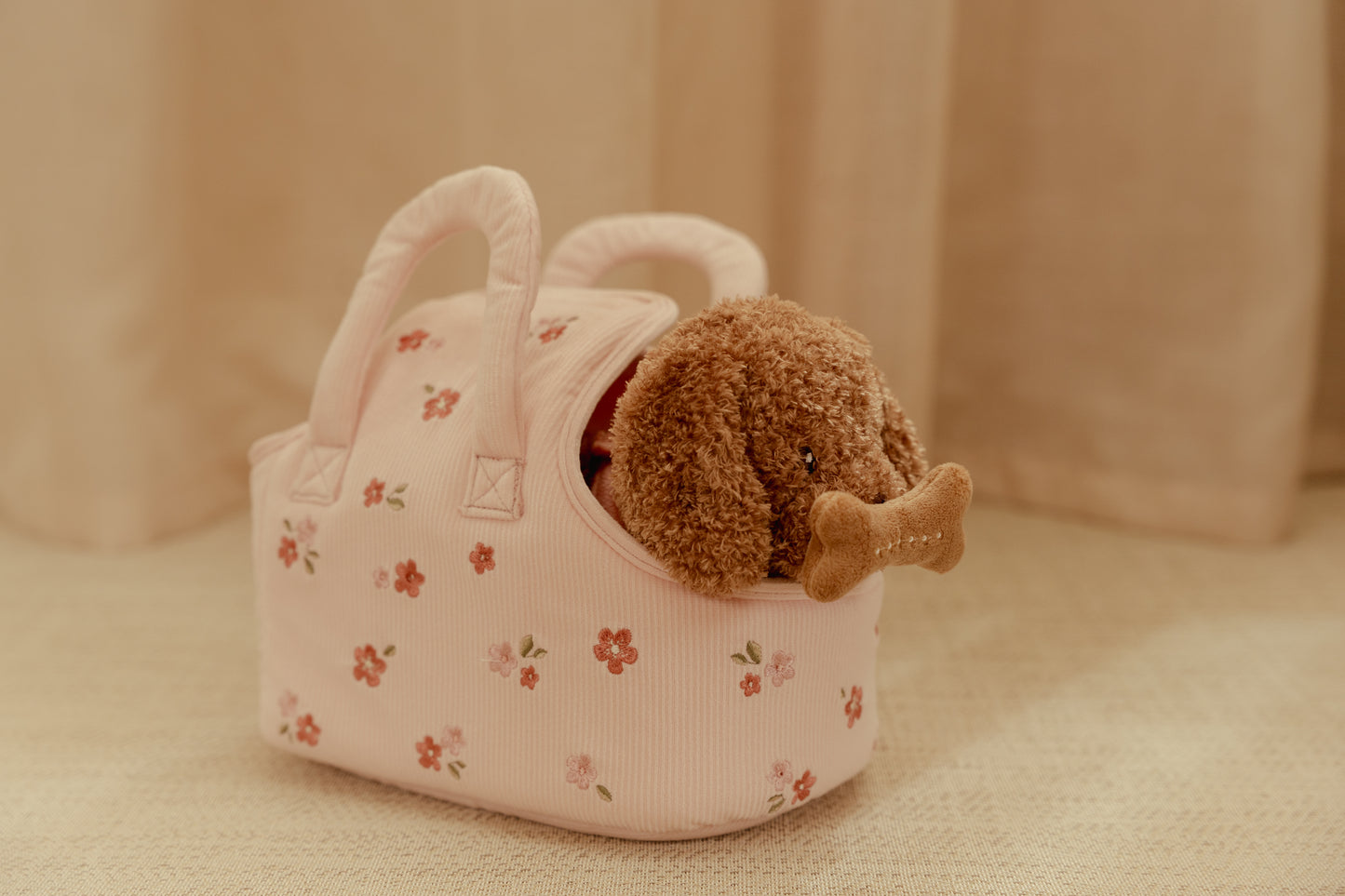 Little Dutch Plush Dog Jackie in Bag