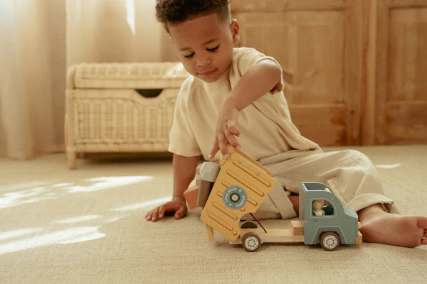 Little Dutch Wooden Bin Lorry - Brand New Collection