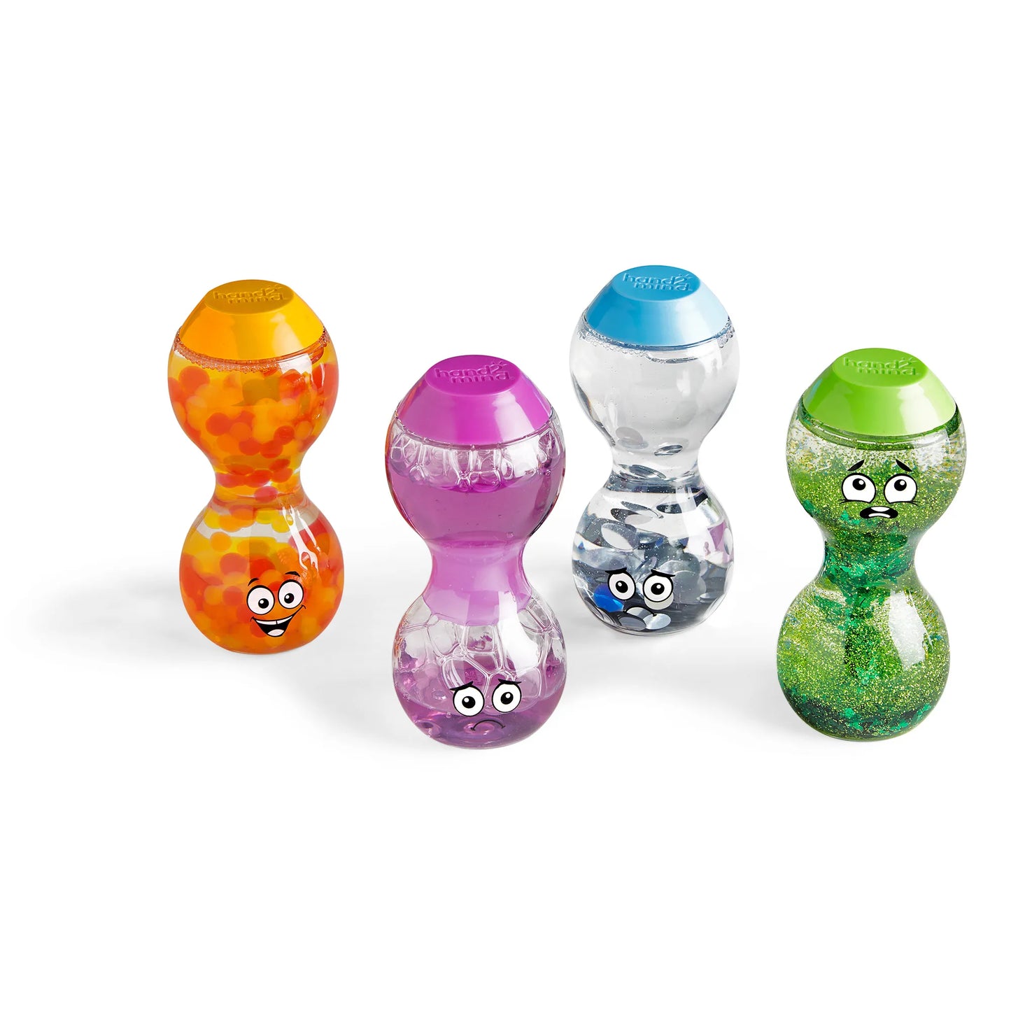 Learning Resource Express Your Feelings Sensory Bottles - Excited, Nervous, Lonely, and Impatient